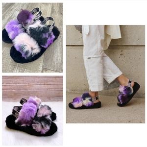 UGG Oh Yeah magnolia tie dye slippers